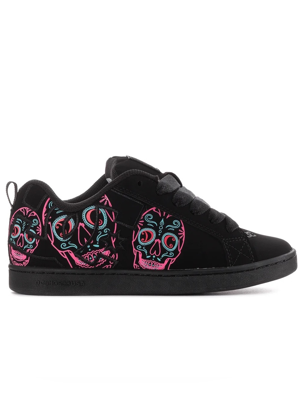 💓💀 DC COURT GRAFIK DIA DE MUERTOS BLACK 💓💀